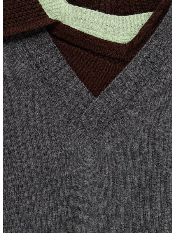 All-In Grey Knitted