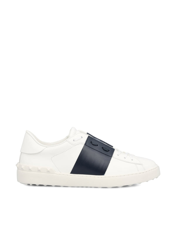 Valentino White Low Top Sneakers