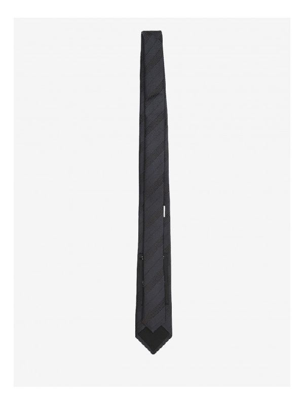 Stripe Silk Necktie