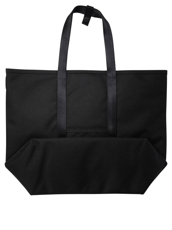 Tension Logo Cotton Nylon Tote Bag