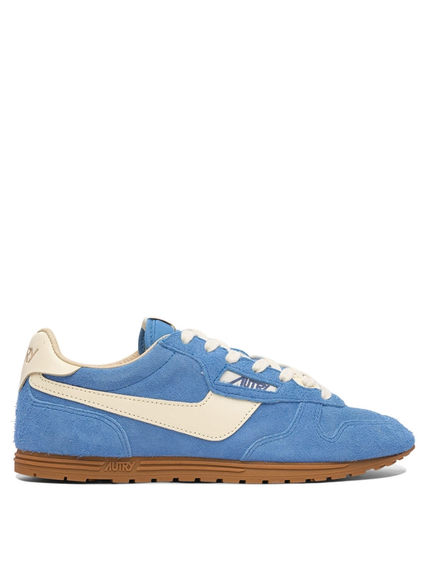 Windspin Suede Low-top Sneakers