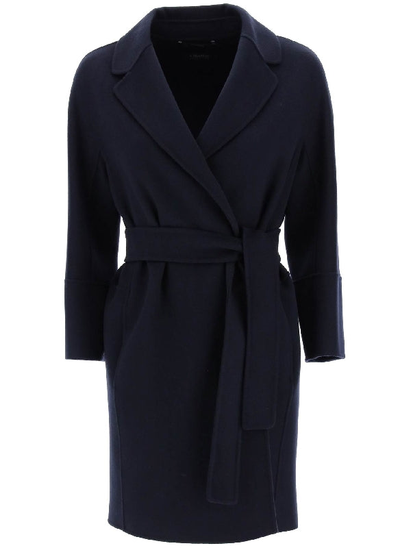 Arona Belted Wool Midi Coat