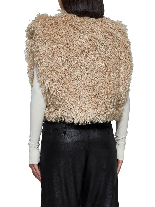 FLORANA Faux Fur Vest