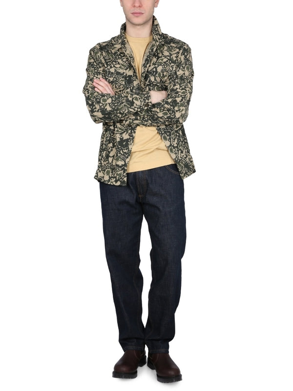 Feathers Cotton Linen Shirt