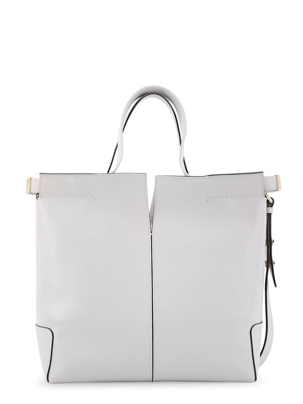 ディ ロゴ レザー スモール トートバッグ