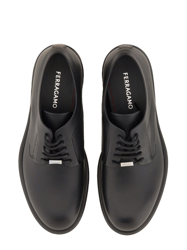 Calfskin Lace-up Shoes