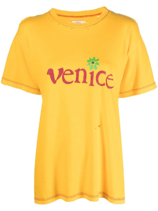 Distressed Venice Short-Sleeve T-Shirt