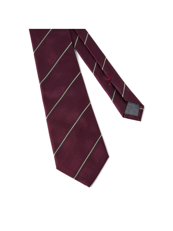 Brunello Cucinelli Burgundy Neck Ties