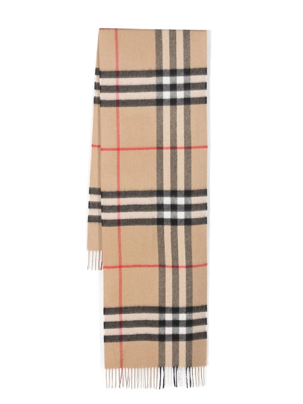 Vintage Check Wool Scarf