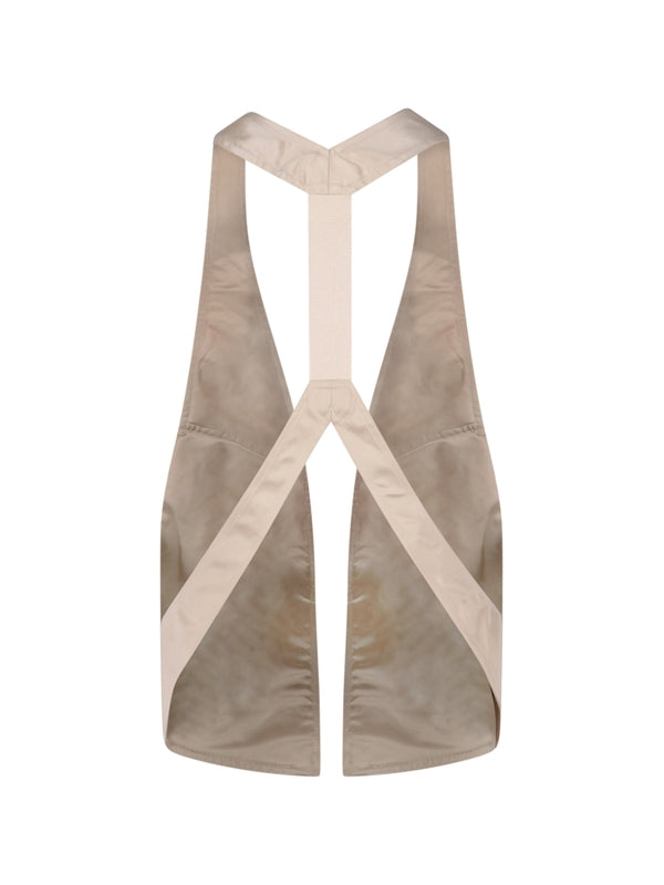 Rick Owens Beige Vests