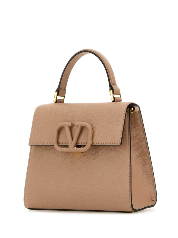 Vsling Leather Small Tote Bag