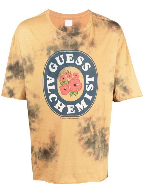 Guess Tie-Dye Graphic Logo T-Shirt