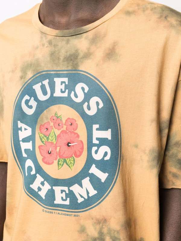 Guess Tie-Dye Graphic Logo T-Shirt