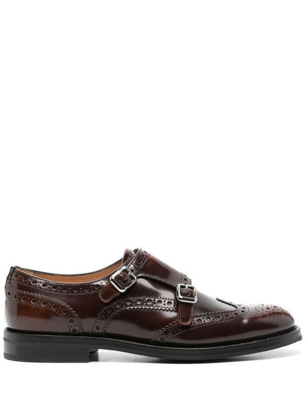 Lana Leather Monkstrap Shoes