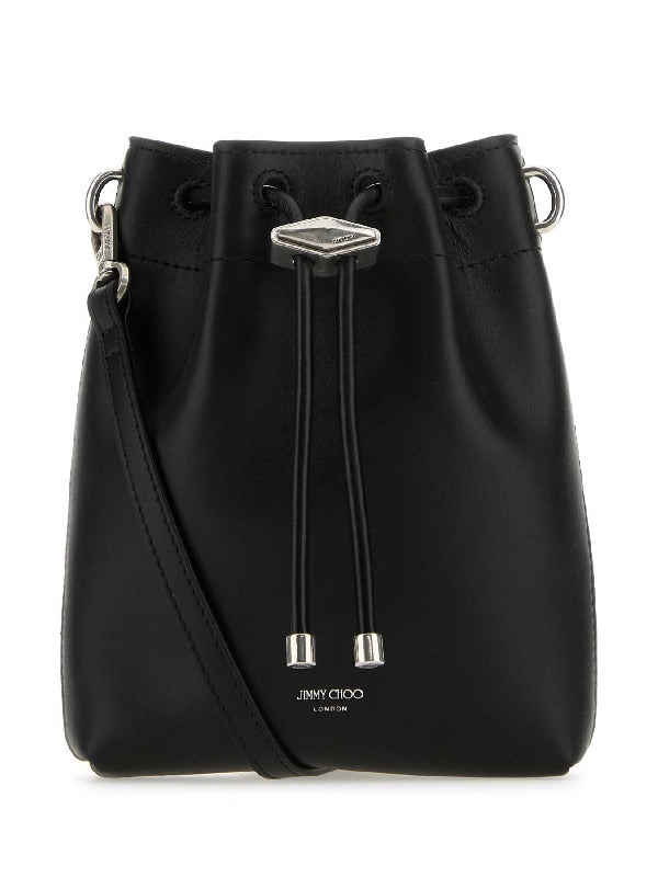 BUCKET BAGS BONBONBCKTNSMNHUT BLAANTSIL Black Bucket Bags