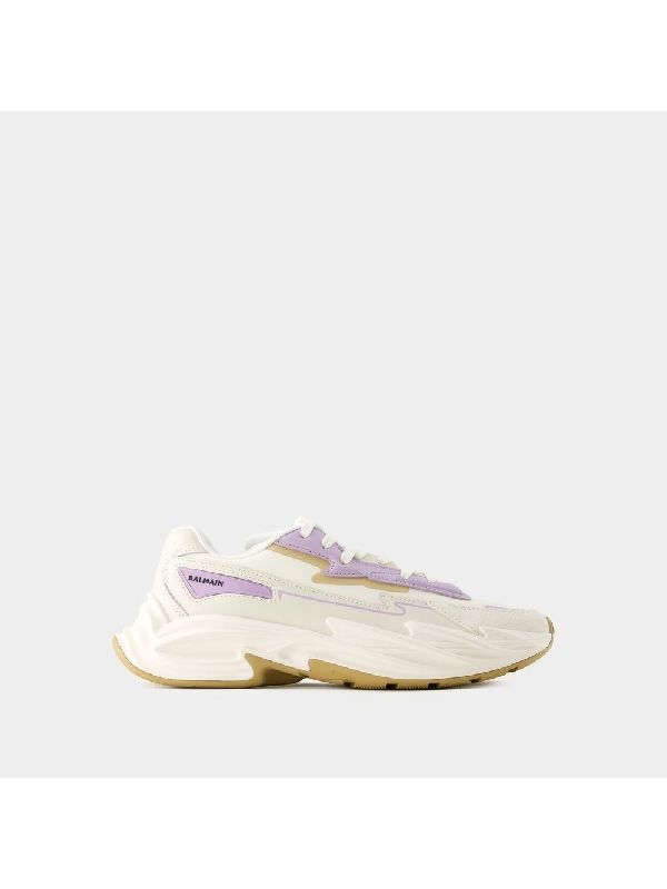 Run Low Trainer Leather Sneakers