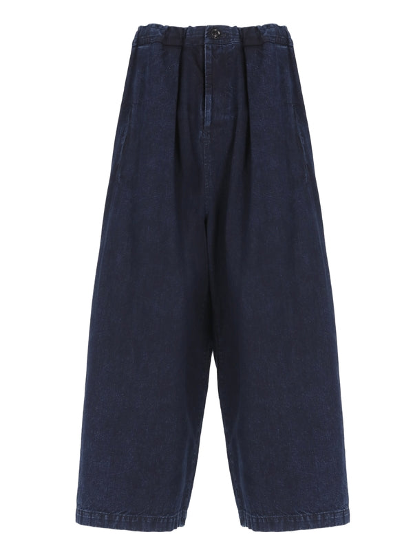 Y'S Navy Denim Pants