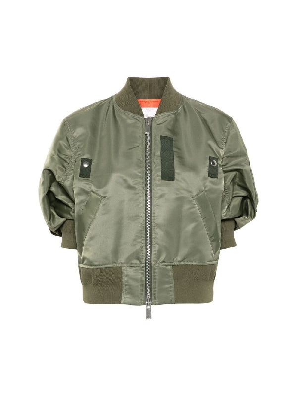 Nylon Twill Short Sleeve
  Bomber