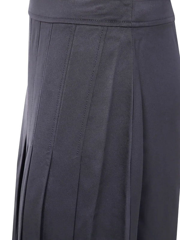 Joseph Navy Skirt