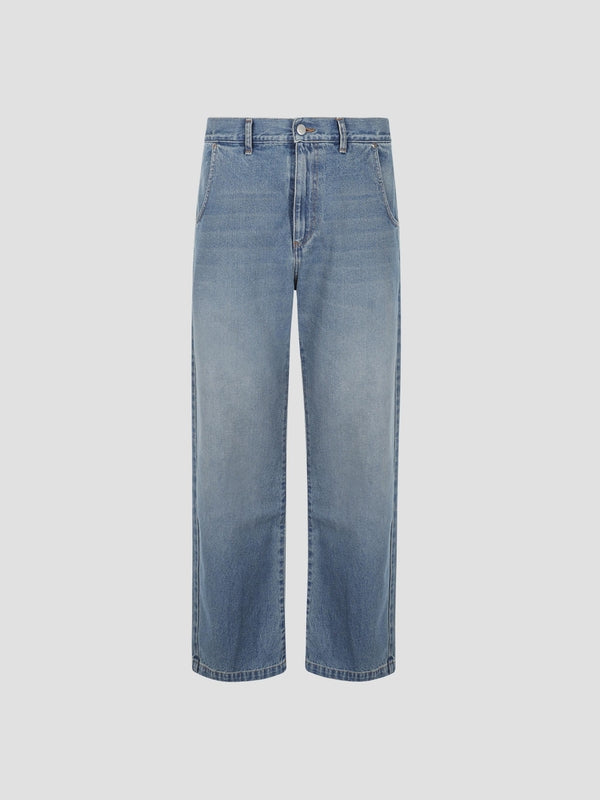 Mfpen Blue Denim Pants