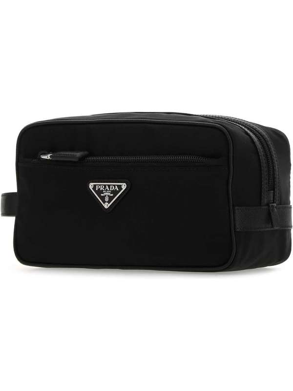 Triangle Logo Re-nylon Pouch