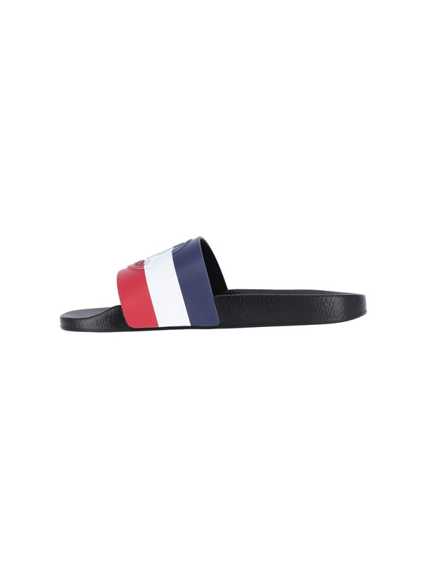 Moncler Multicolor Slides