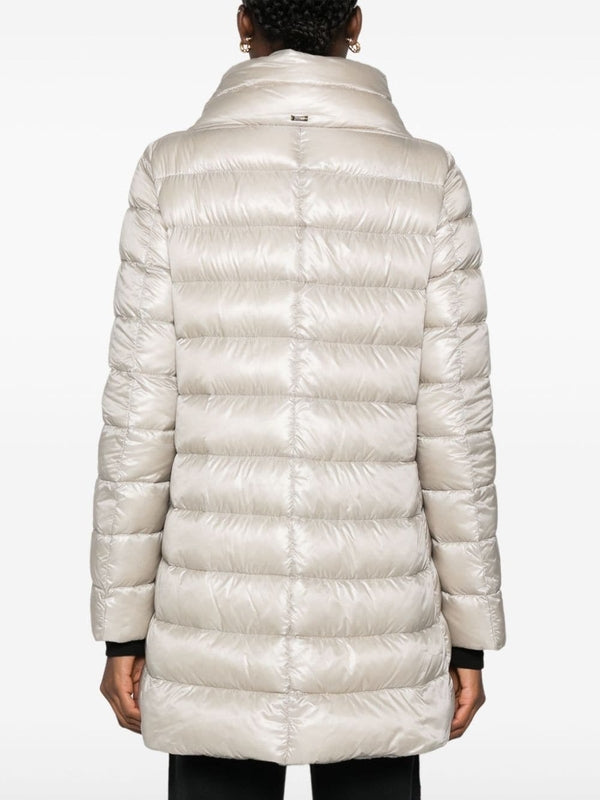 Amelia Quilted High-Neck
  Padding