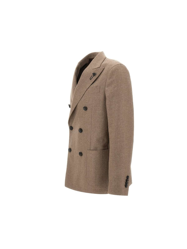Lardini Brown Tailored Jackets