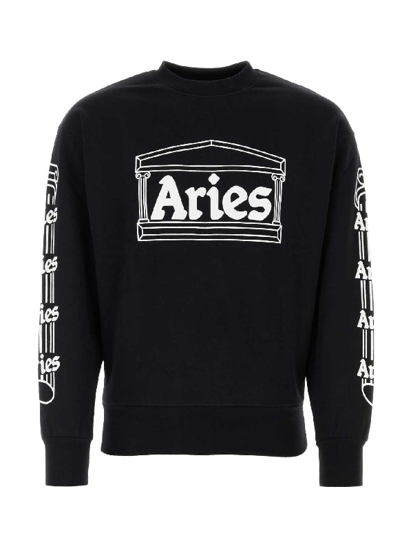 Column Logo Printed Sweatshirt