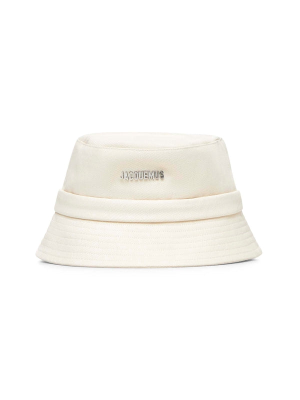 Logo Decor Cotton Bucket Hat