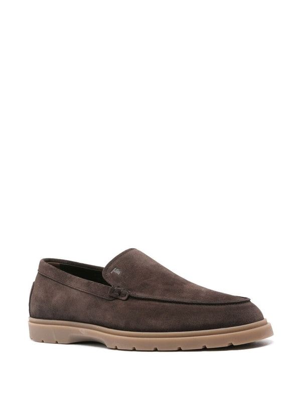 Brown Suede Driving Shoes