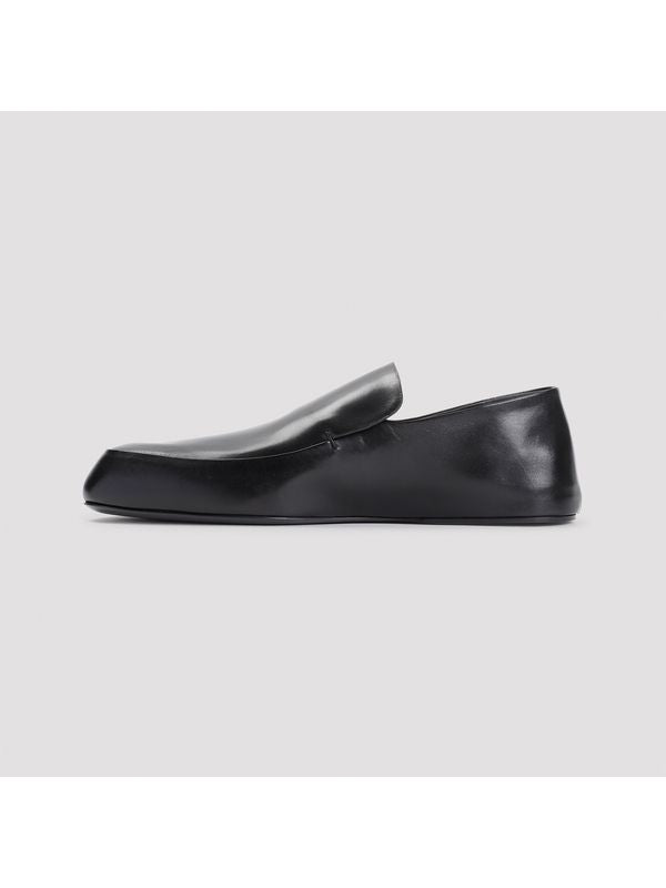 Black Leather Loafer