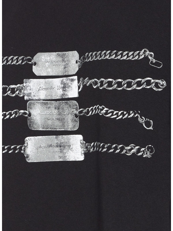 Printed Cotton Short Sleeve T-Shirt