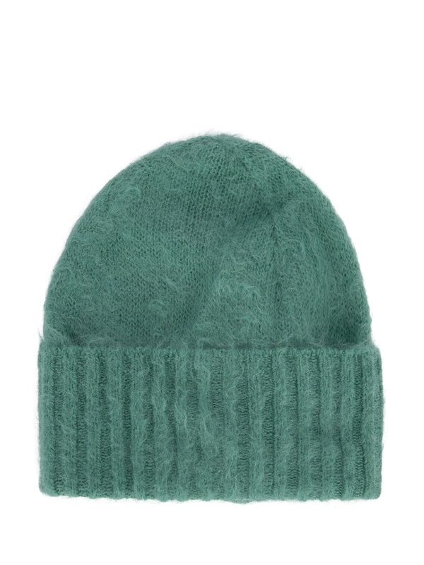 Auralee Green Beanies