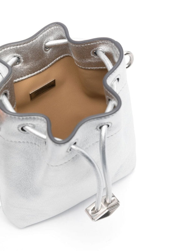 Bon Bon Leather Bucket Bag