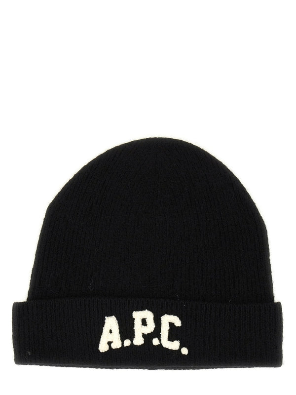 A.P.C. Black Beanies