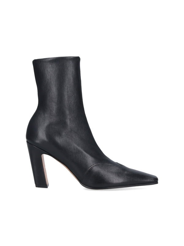 Nevada Leather Ankle
  Boot Heel