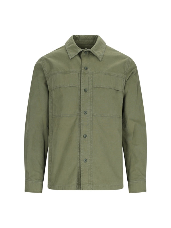 Chest Pocket Cotton Shirt