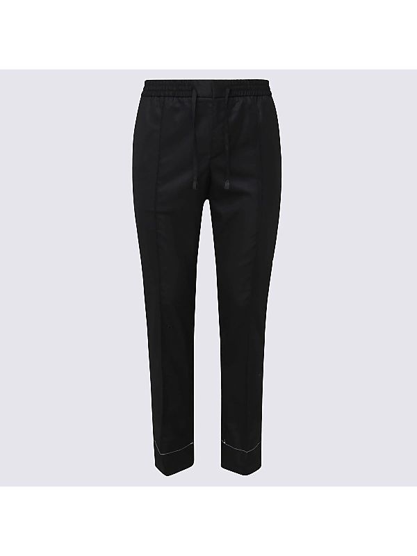 Straight Fit Drawstring Pants