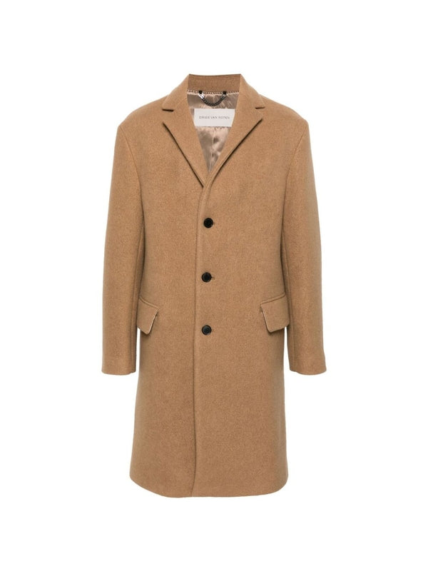 Single Breasted Wool Coat
