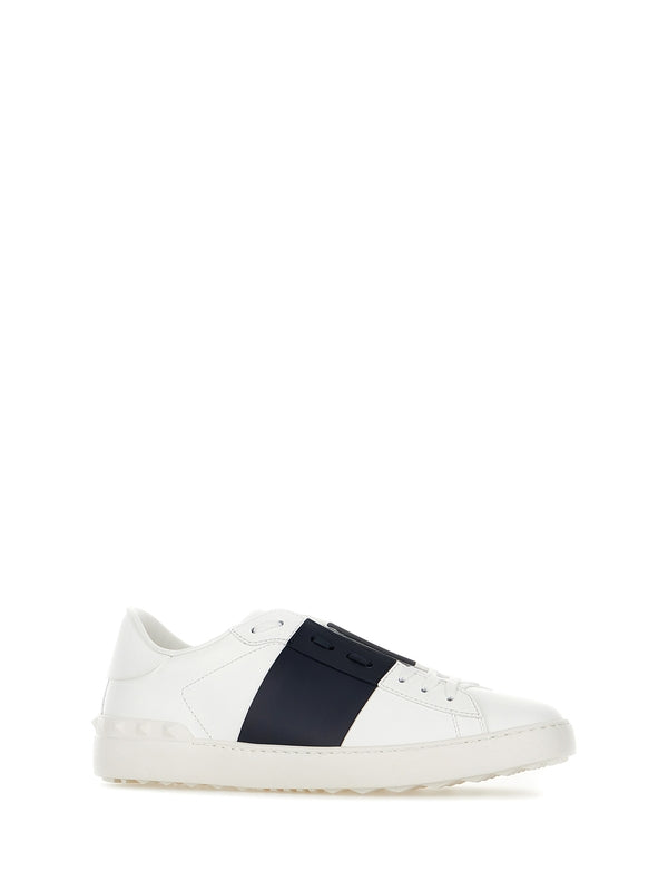 Valentino White Low Top Sneakers