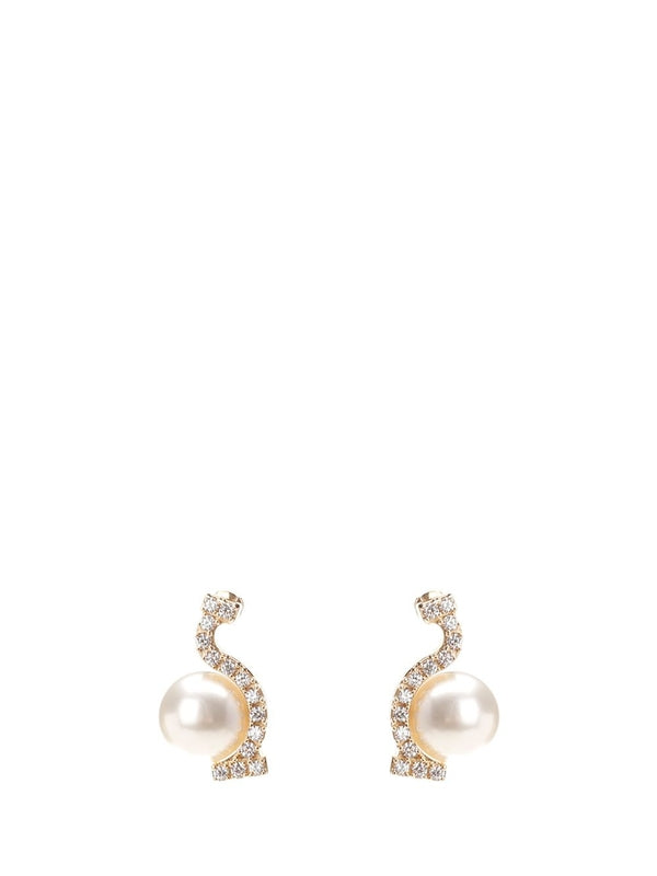 Pearl Embellished Earrings