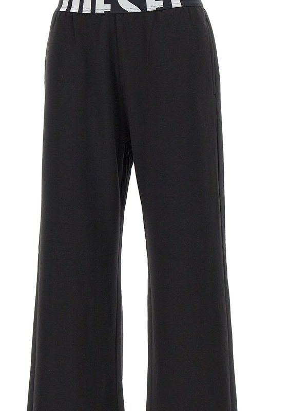 Waist Logo Bending Pants