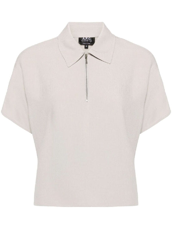 Roxy Half Zip-Up Neck Polo Shirt