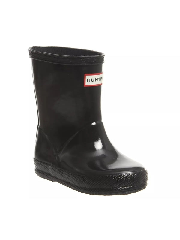 Hunter Black Ankle Boots