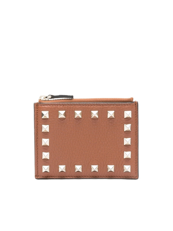 Valentino Brown Card Holders