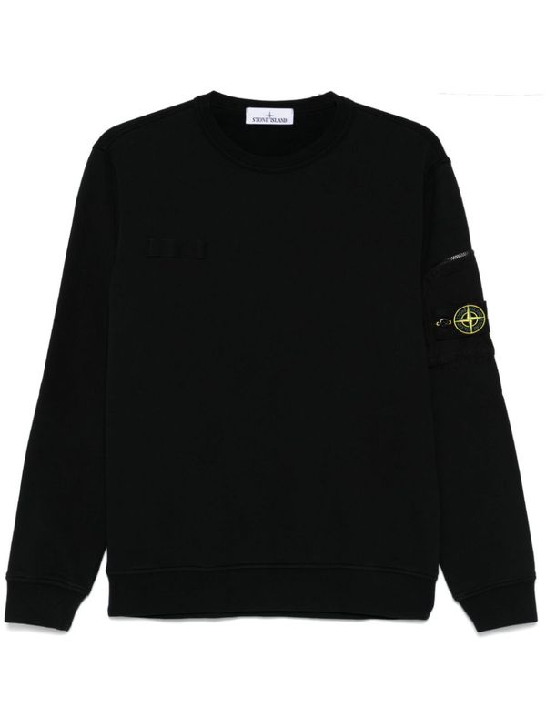 Wappen Patch Pocket Sleeve Sweatshirt