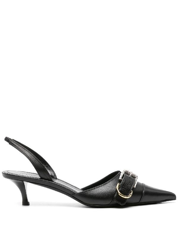 Voyou Leather
  Slingback Heel