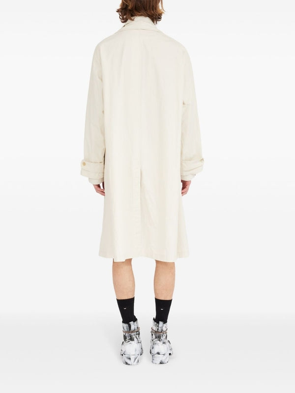 Shirt Layered Cotton Coat