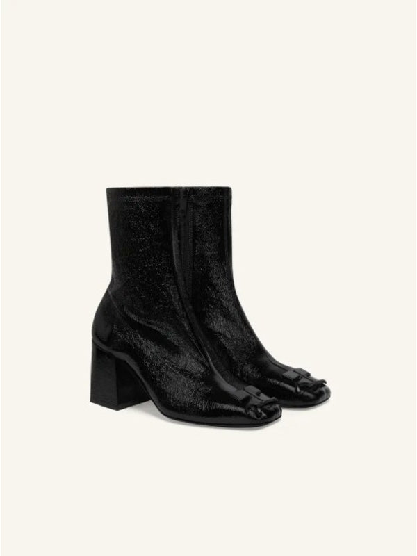 Courrèges Black Ankle Boots